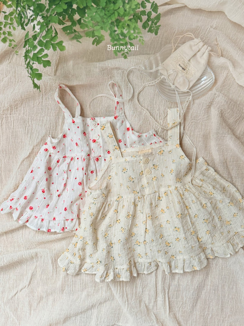 Bunnytail - Korean Children Fashion - #magicofchildhood - Flower Blouse - 4