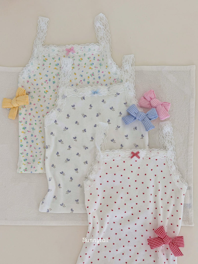 Bunnytail - Korean Children Fashion - #todddlerfashion - Petit Lace Tee