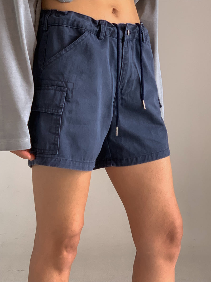 Chav - Korean Women Fashion - #momslook - French Cargo Shorts - 10