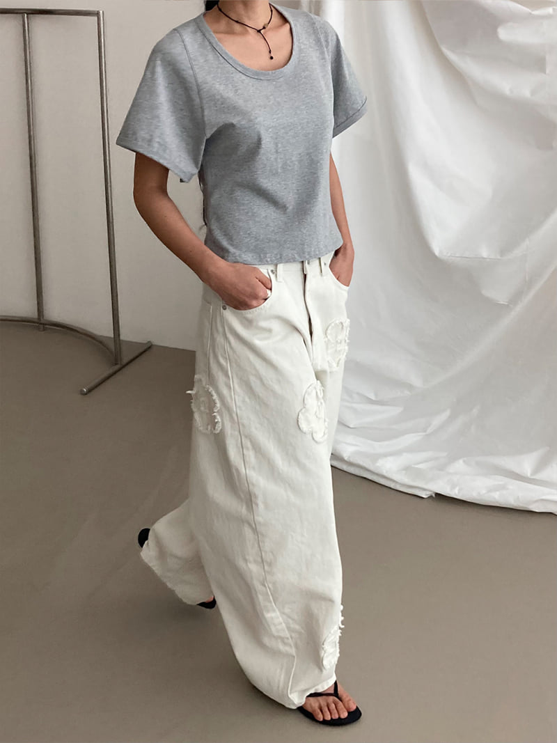 Chav - Korean Women Fashion - #momslook - Lily's Flower Pants - 9