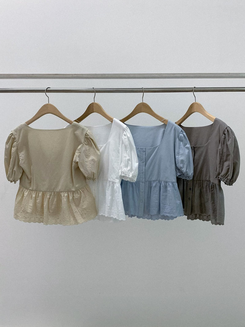 Chav - Korean Women Fashion - #momslook - Together Blouse - 6