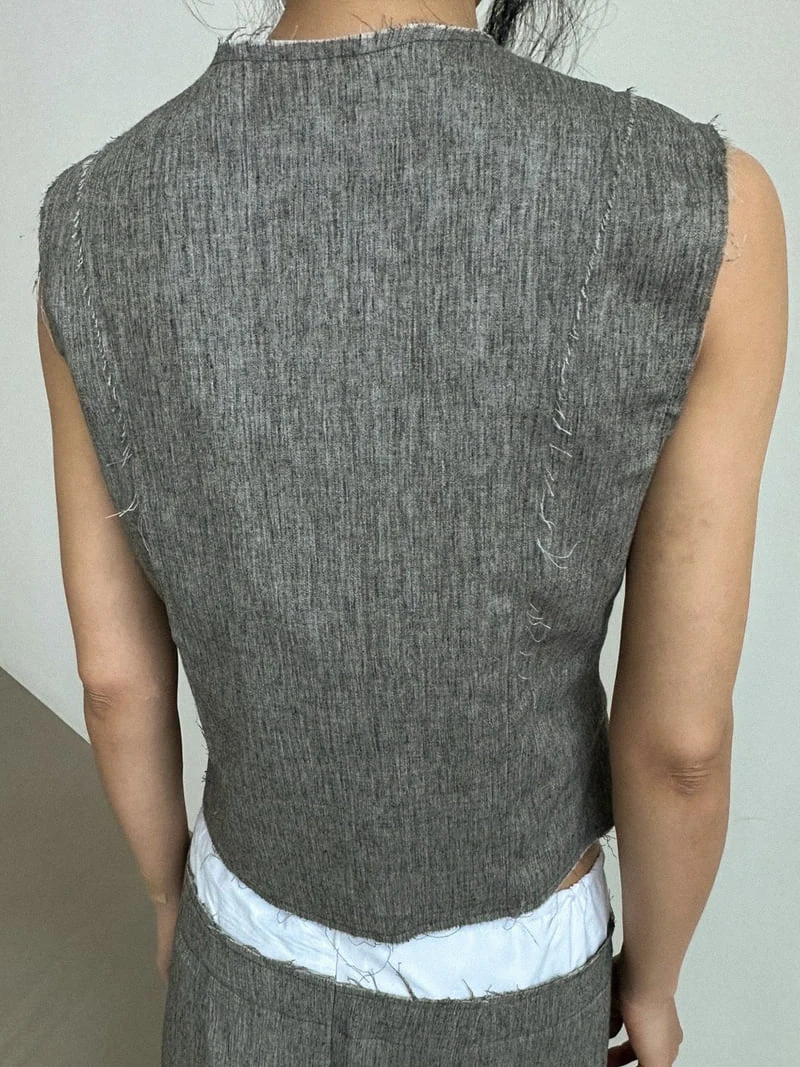 Chav - Korean Women Fashion - #momslook - Mariette Vest - 12