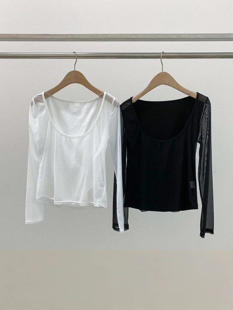 Chav - Korean Women Fashion - #momslook - Sera Tee - 5