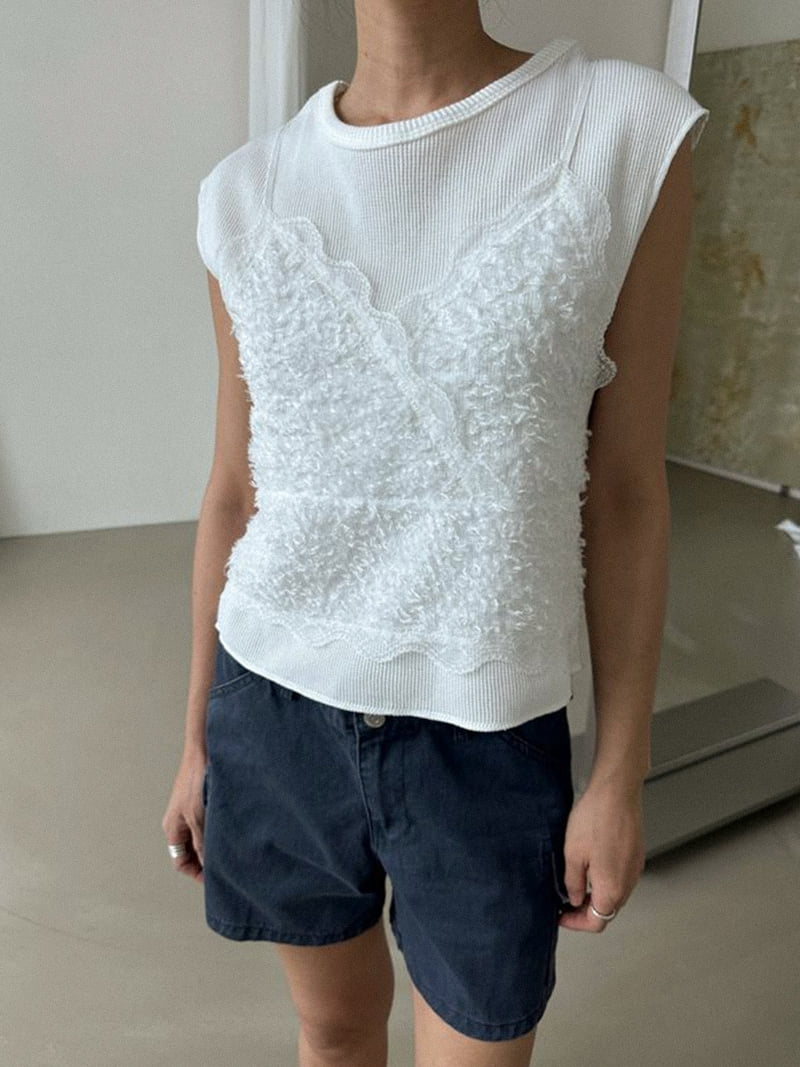 Chav - Korean Women Fashion - #momslook - Swan Tee - 3