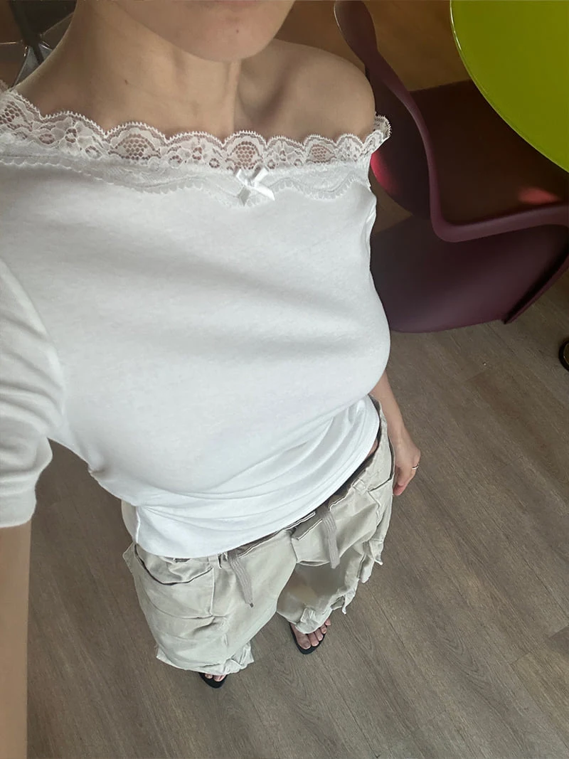 Chav - Korean Women Fashion - #thatsdarling - Rabbit Tee - 8
