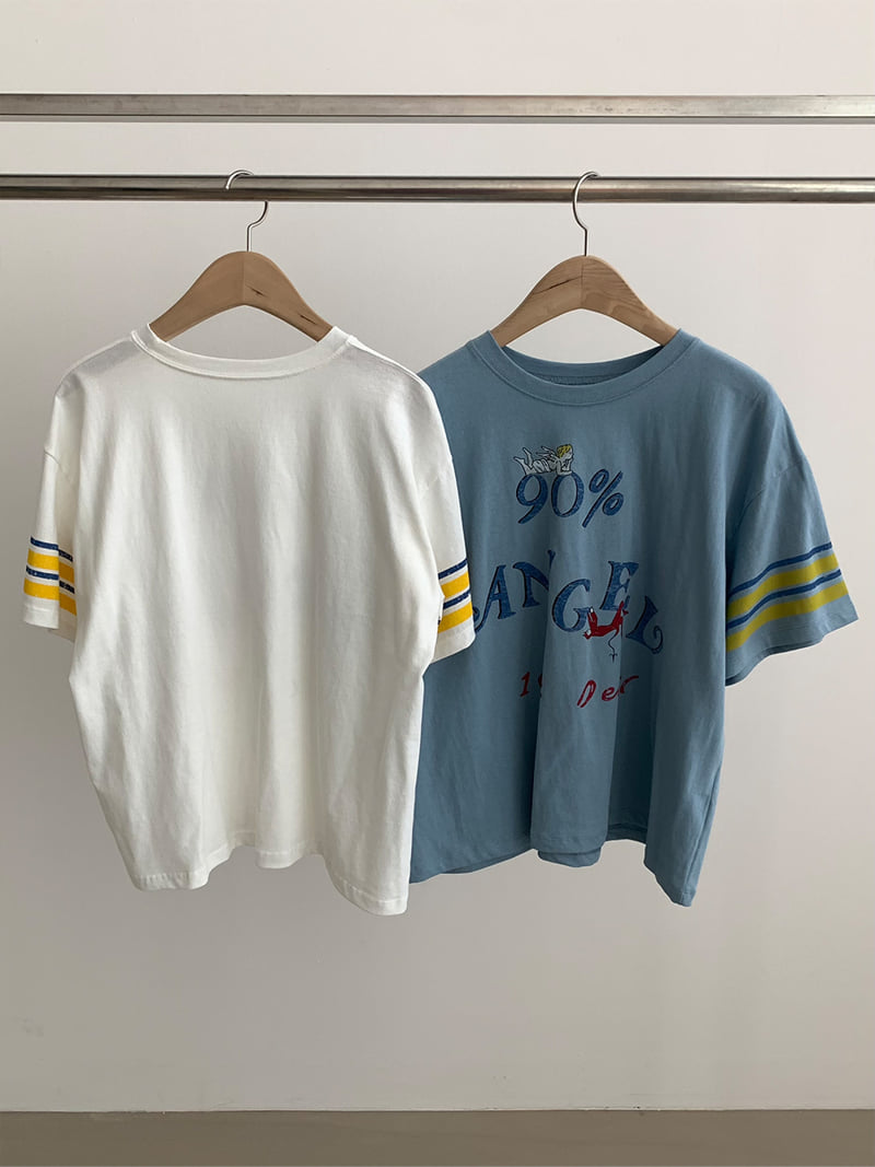 Chav - Korean Women Fashion - #womensfashion - Angel Tee - 8