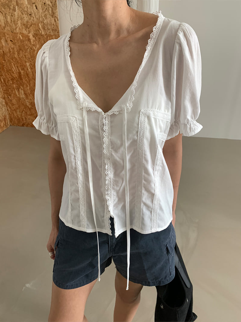 Chav - Korean Women Fashion - #womensfashion - Land Blouse - 3