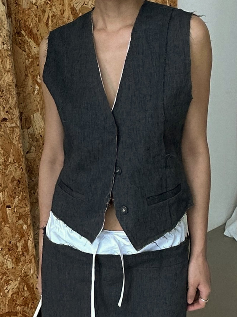 Chav - Korean Women Fashion - #womensfashion - Mariette Vest