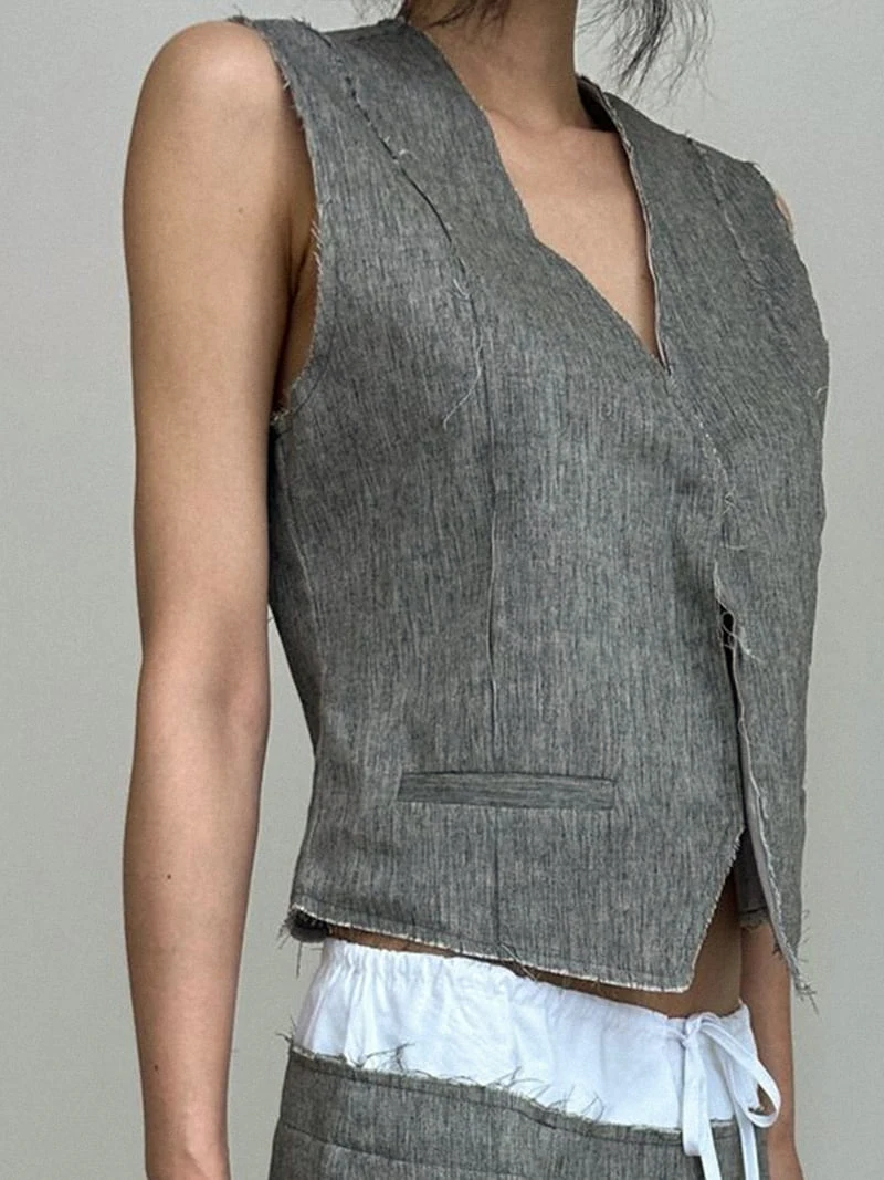 Chav - Korean Women Fashion - #womensfashion - Mariette Vest - 11
