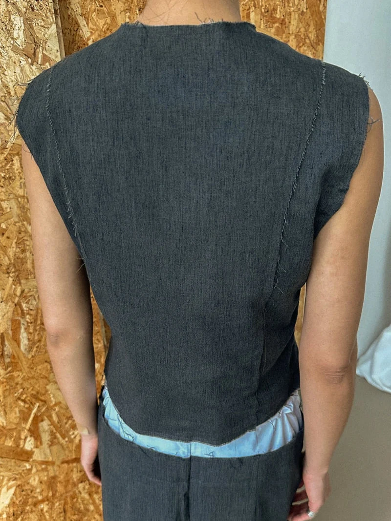 Chav - Korean Women Fashion - #womensfashion - Mariette Vest - 3