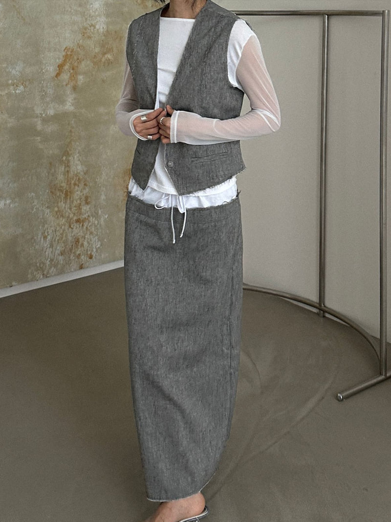 Chav - Korean Women Fashion - #womensfashion - Mariette Vest - 7