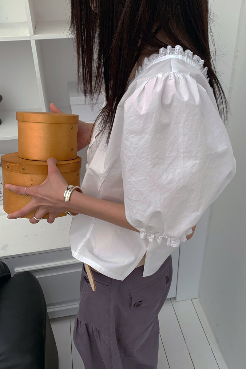Connaught - Korean Women Fashion - #momslook - Noah Blouse - 5
