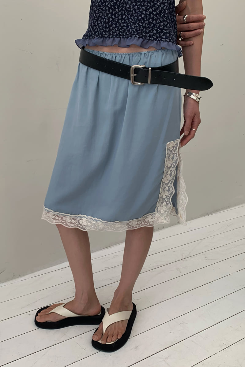 Connaught - Korean Women Fashion - #vintageinspired - Sweet Lace Skirt - 5