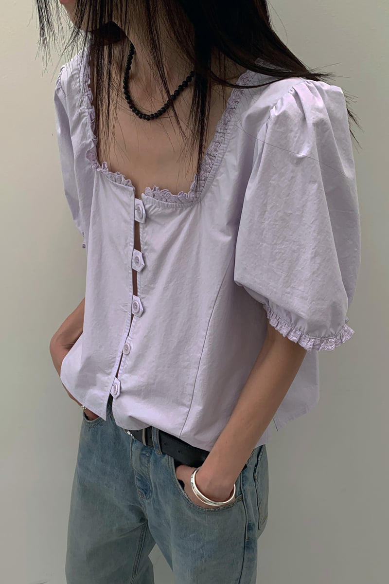 Connaught - Korean Women Fashion - #vintagekidsstyle - Noah Blouse - 10