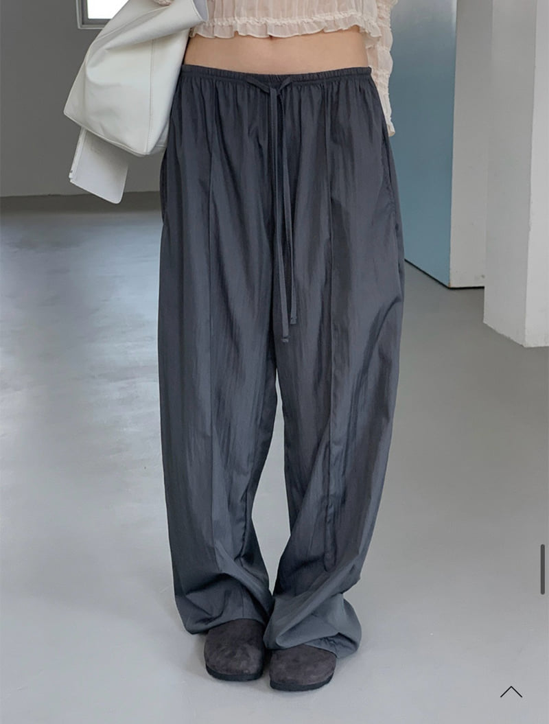 Cover - Korean Women Fashion - #momslook - Vis Cutout Banding Pants - 9