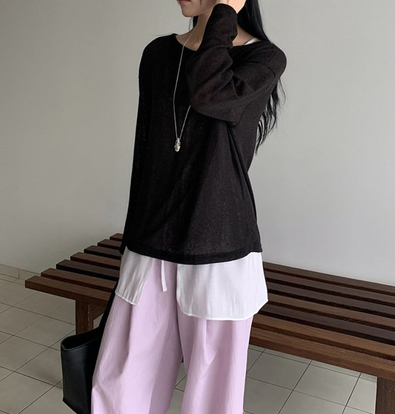 Cover - Korean Women Fashion - #momslook - Tie Bustier - 6
