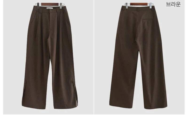 Cover - Korean Women Fashion - #momslook - Rolling Pants - 7