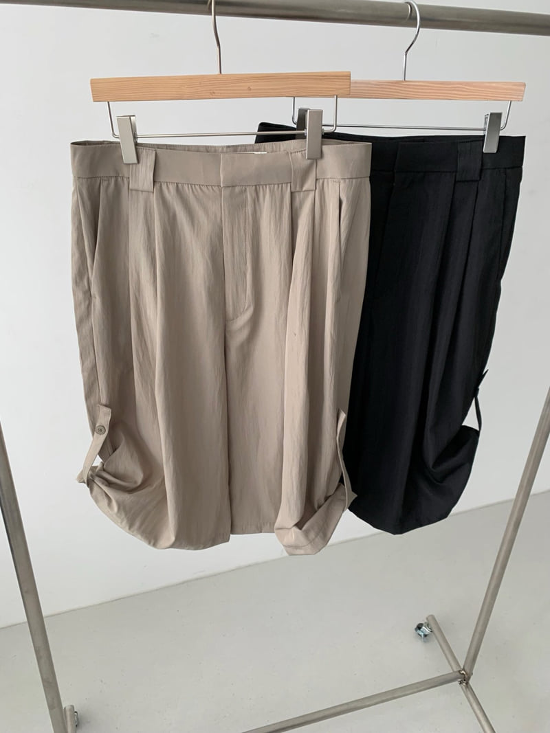 Cover - Korean Women Fashion - #momslook - Rolling Bermuda Pants - 9