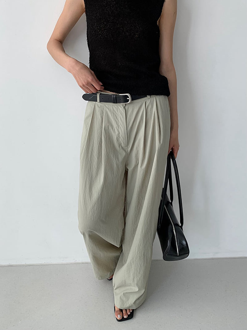 Cover - Korean Women Fashion - #momslook - Cooling Slacks - 3