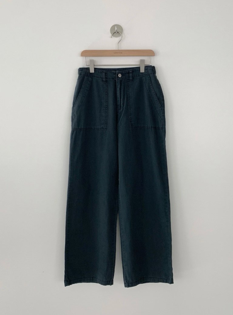 Cover - Korean Women Fashion - #momslook - Light Washed Fatigue Pants - 11
