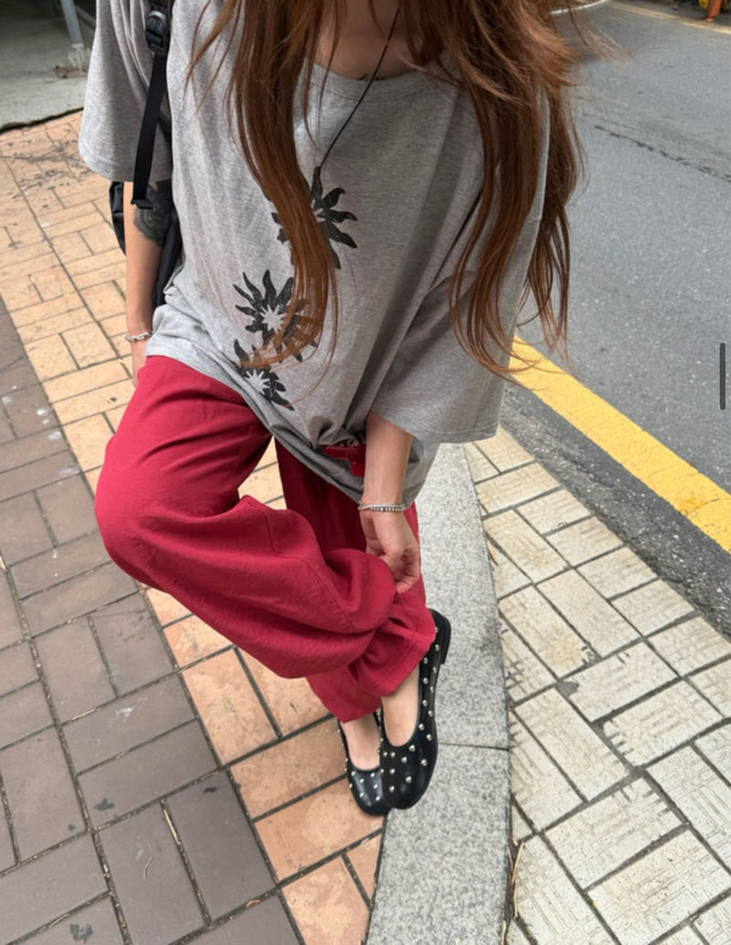 Cover - Korean Women Fashion - #restrostyle - Ant Banding Pants - 2