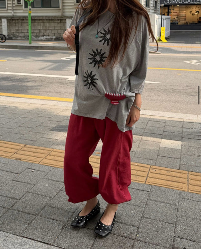 Cover - Korean Women Fashion - #romanticstyle - Ant Banding Pants - 3