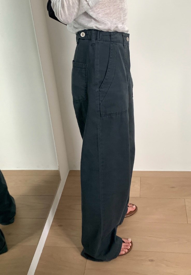 Cover - Korean Women Fashion - #thatsdarling - Light Washed Fatigue Pants - 9