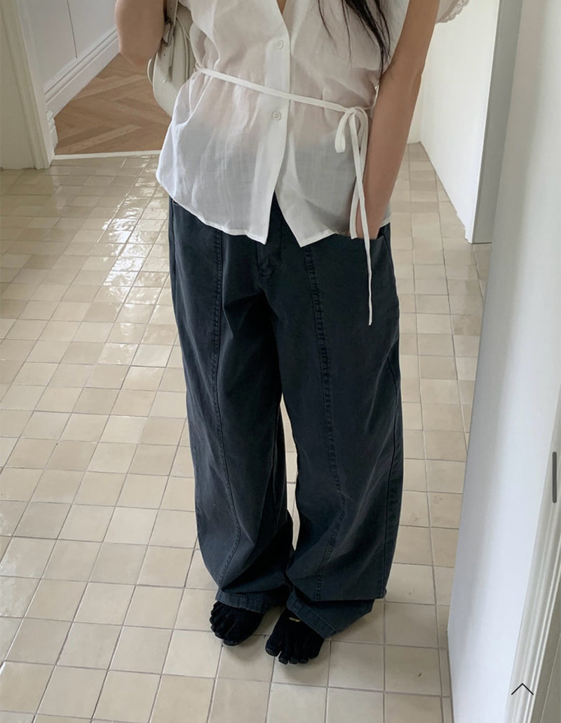 Cover - Korean Women Fashion - #vintagekidsstyle - Cation Point Pants - 9