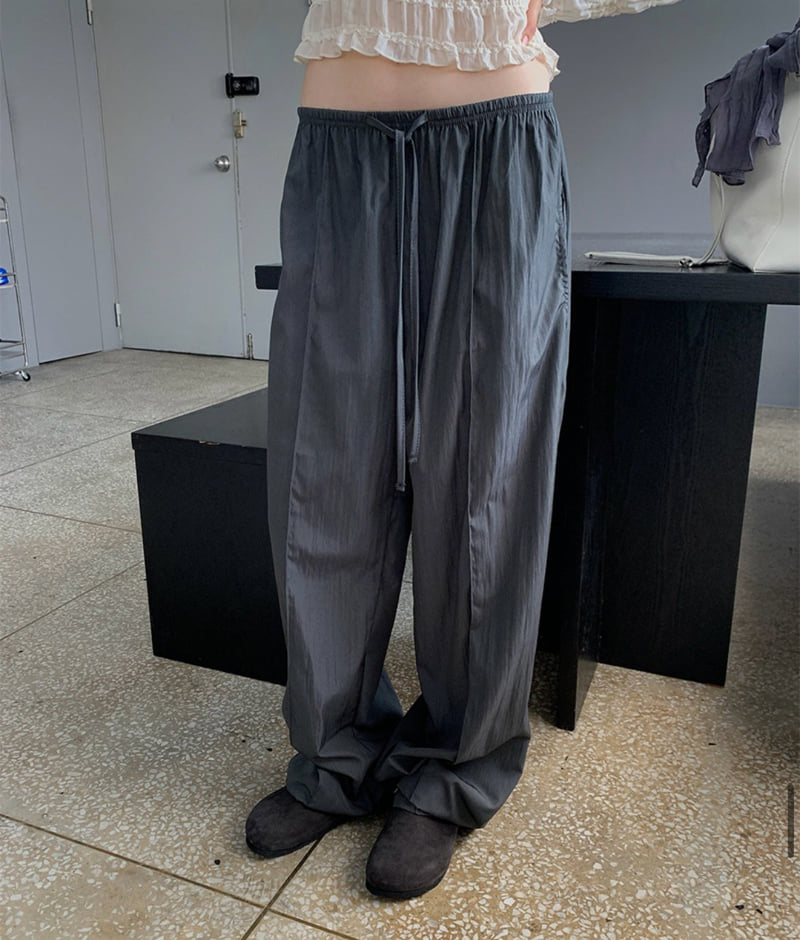 Cover - Korean Women Fashion - #womensfashion - Vis Cutout Banding Pants - 8