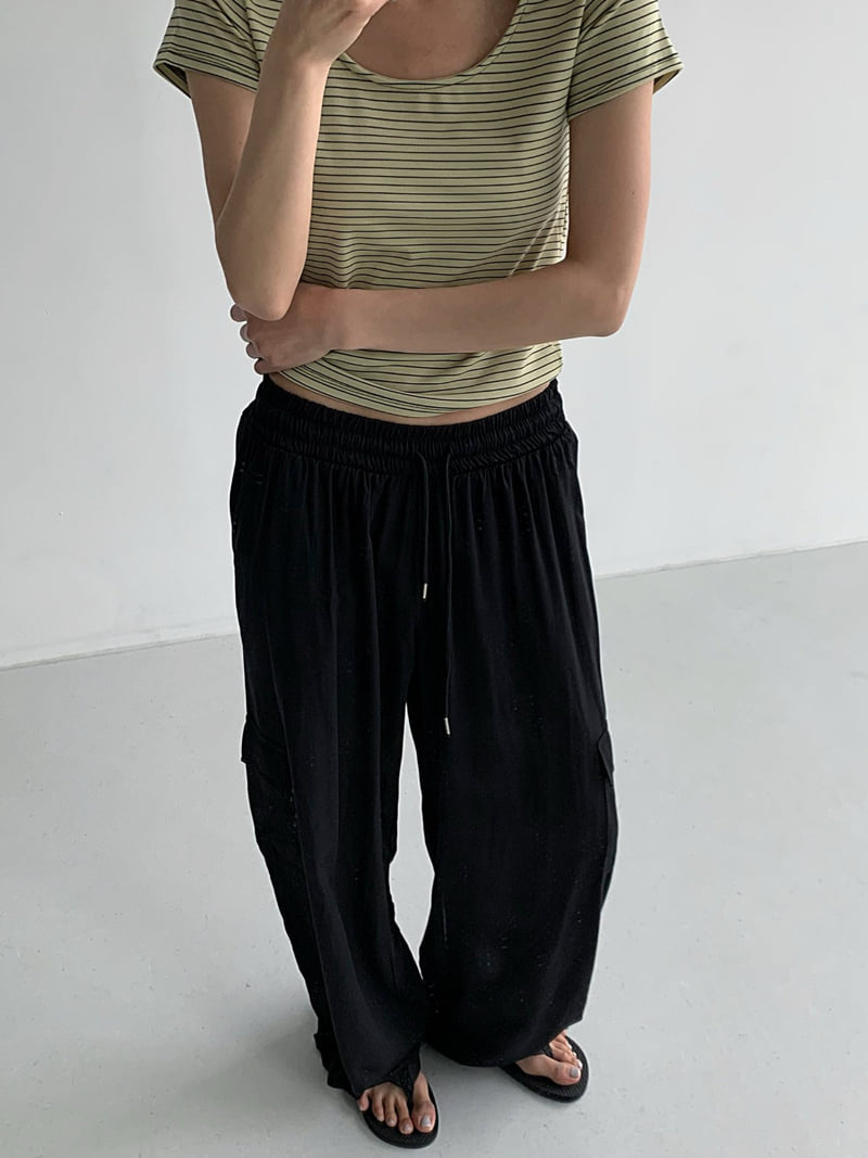 Cover - Korean Women Fashion - #womensfashion - Summer Wave Cargo Pants - 2