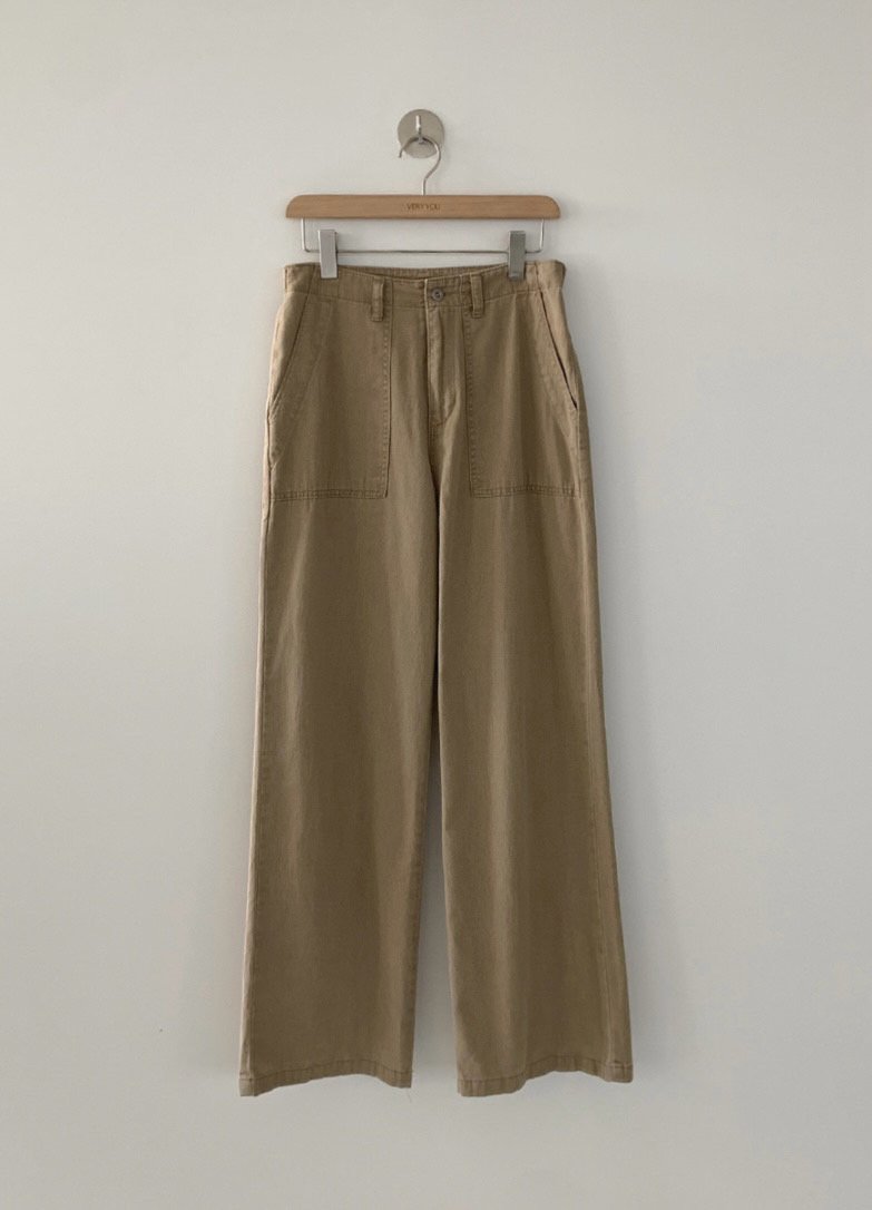 Cover - Korean Women Fashion - #womensfashion - Light Washed Fatigue Pants - 12