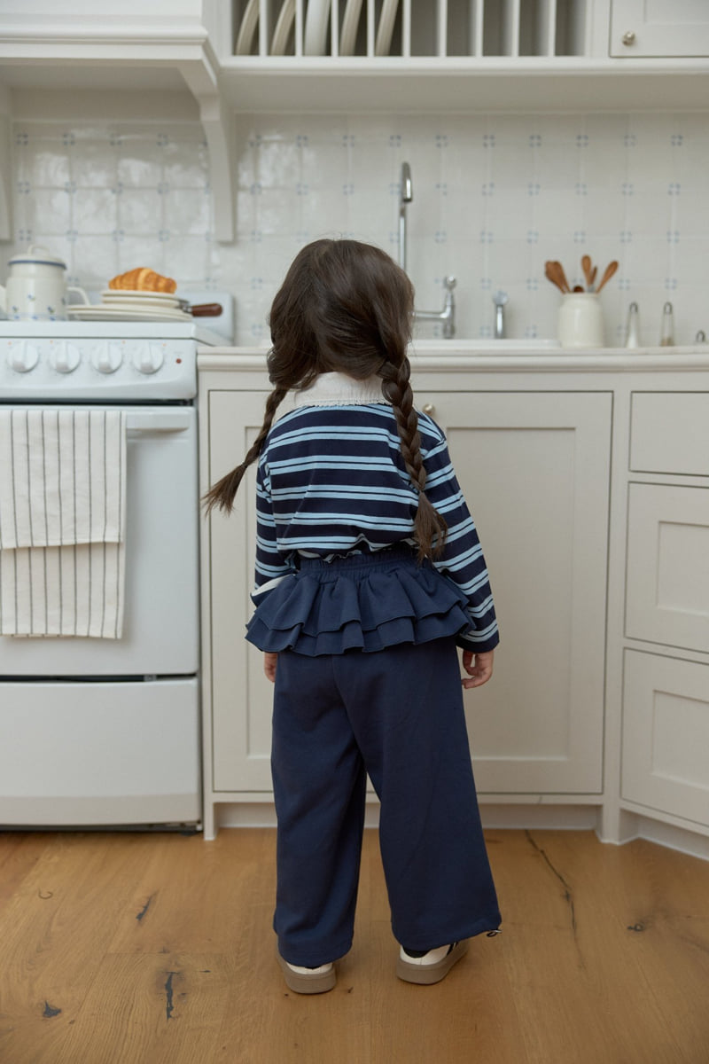 Dalla - Korean Children Fashion - #Kfashion4kids - Sporty Frill Pants - 9
