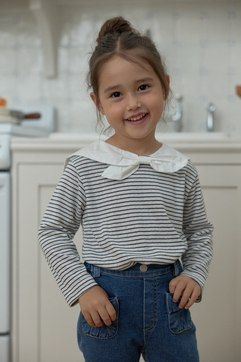 Dalla - Korean Children Fashion - #childofig - Sailor Ribbon Tee - 7