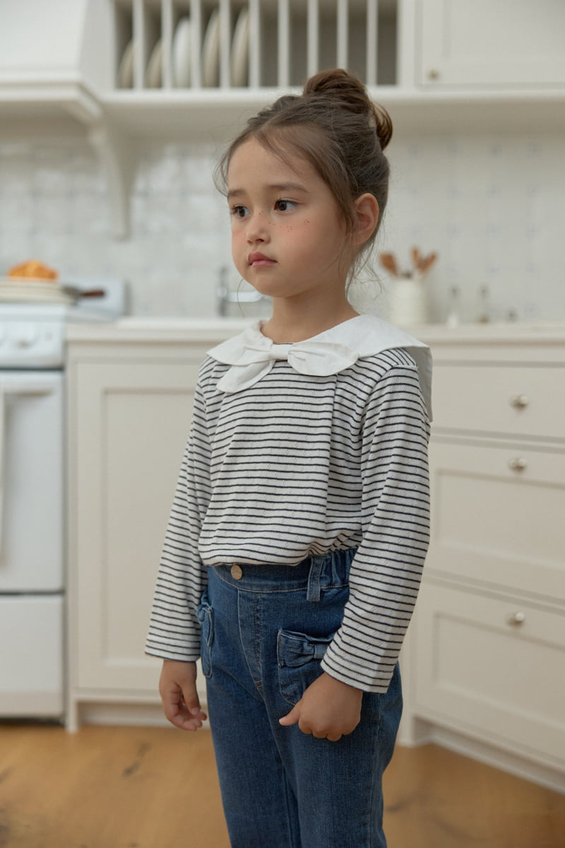 Dalla - Korean Children Fashion - #childrensboutique - Sailor Ribbon Tee - 8