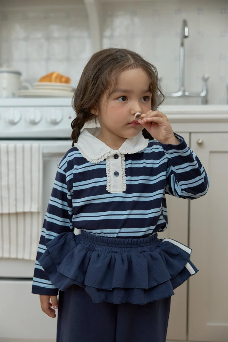 Dalla - Korean Children Fashion - #childrensboutique - Gelato Collar Tee - 6