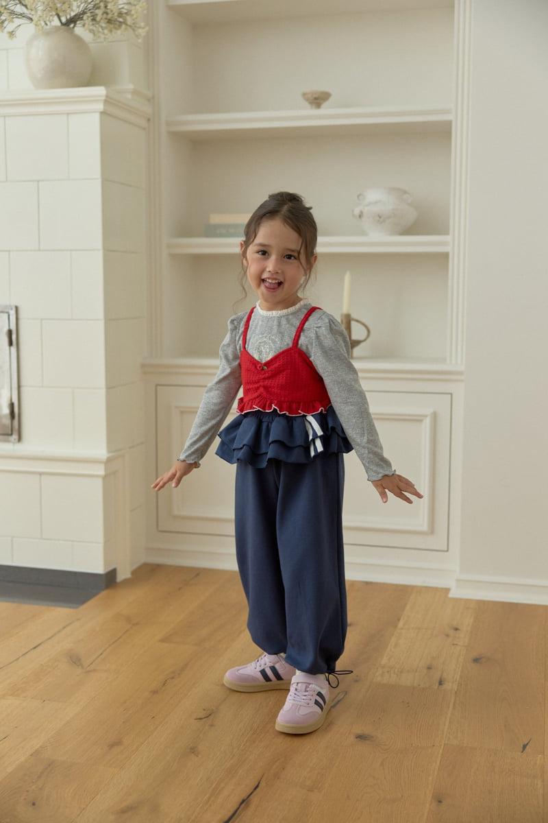 Dalla - Korean Children Fashion - #childrensboutique - Sporty Frill Pants - 2