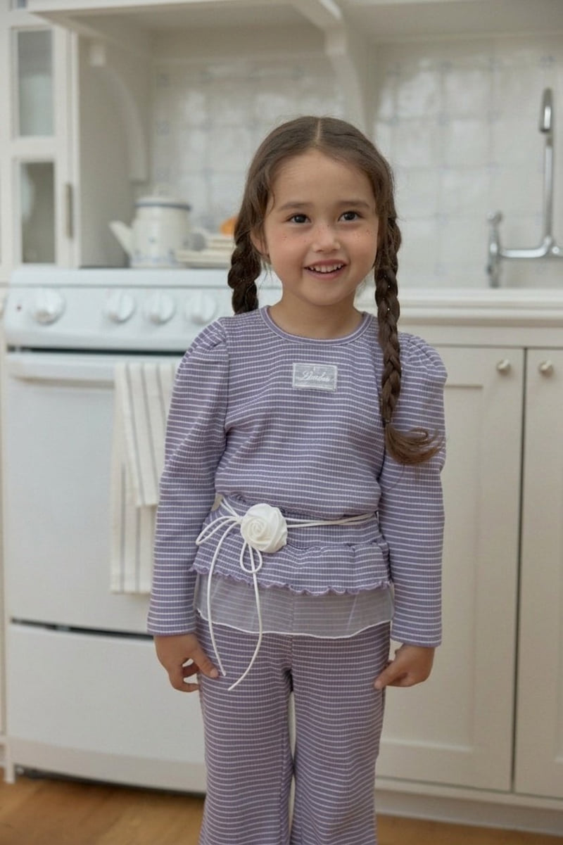 Dalla - Korean Children Fashion - #discoveringself - Jjoruru Ribbed Set - 10