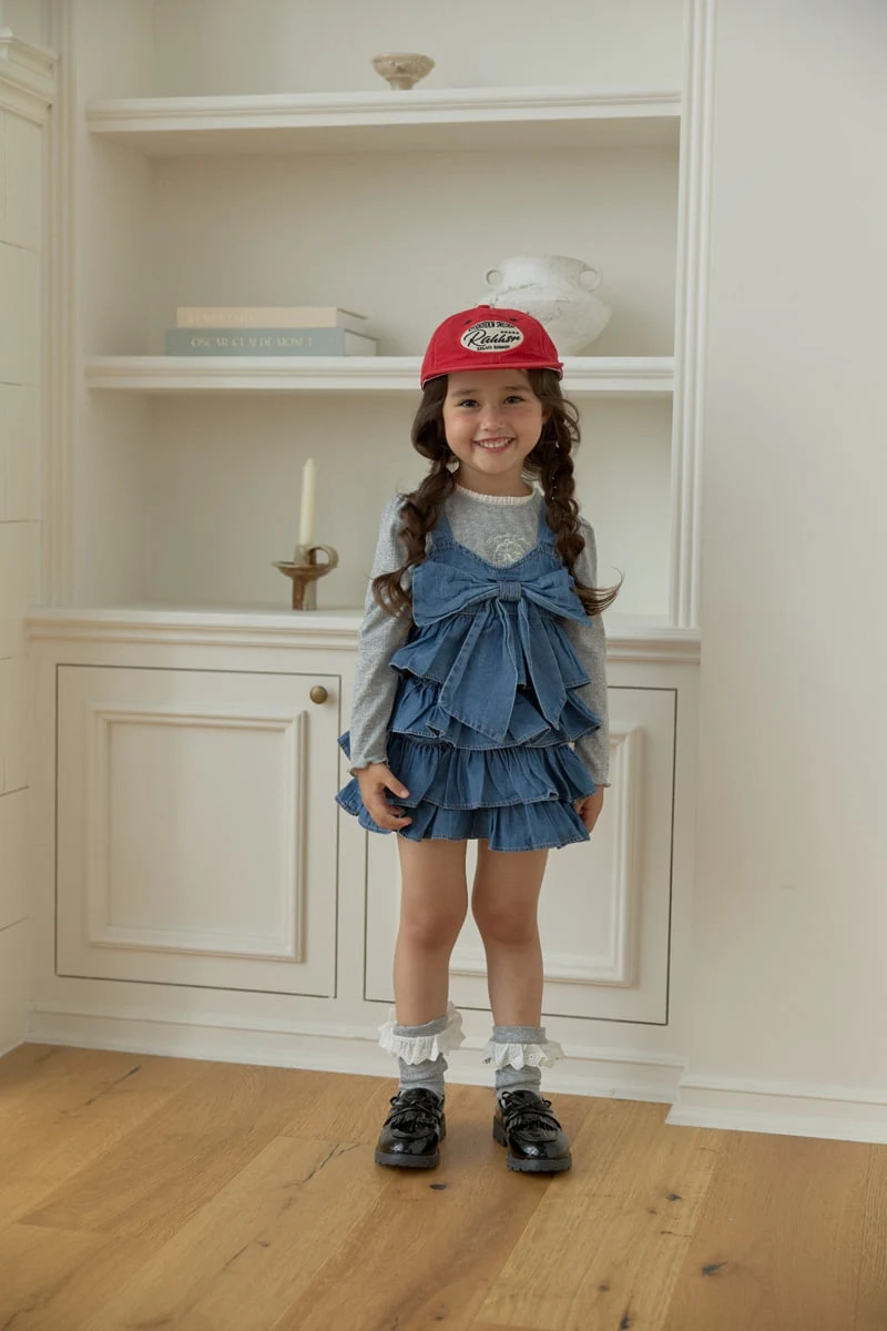 Dalla - Korean Children Fashion - #discoveringself - Butterfly Bustier