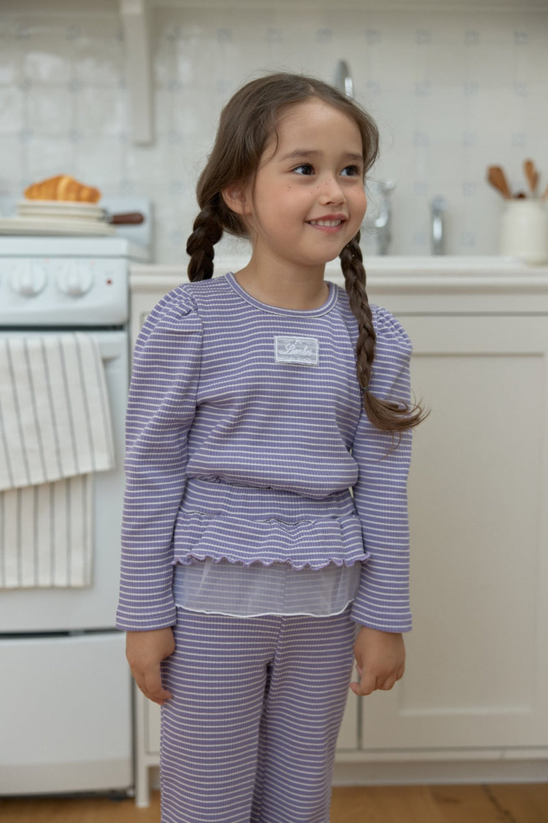 Dalla - Korean Children Fashion - #fashionkids - Jjoruru Ribbed Set - 11