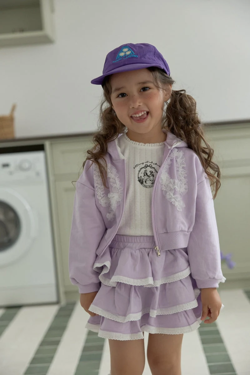 Dalla - Korean Children Fashion - #fashionkids - Butterfly Splash Hooded Jumper - 5