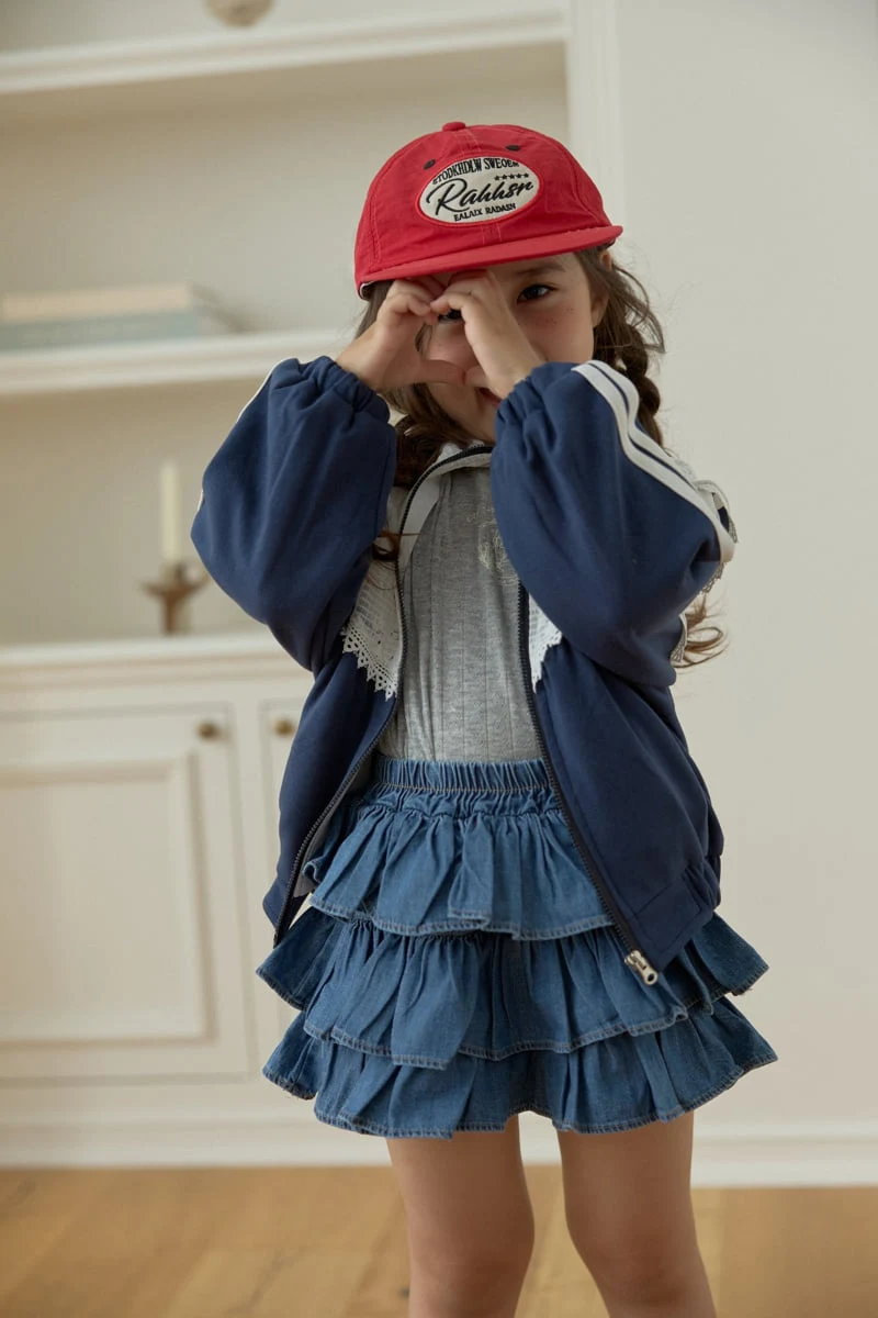 Dalla - Korean Children Fashion - #discoveringself - Lace Mix-Up Jumper - 4