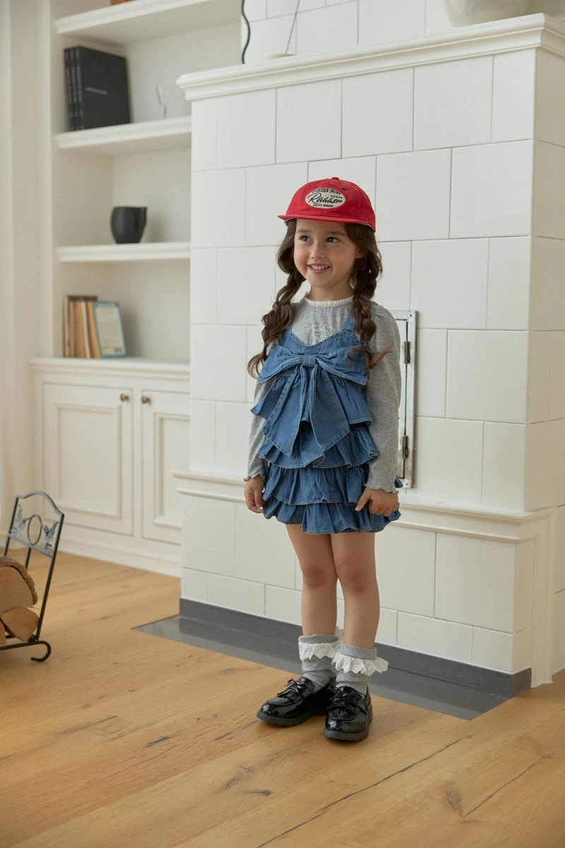 Dalla - Korean Children Fashion - #fashionkids - Butterfly Bustier - 2