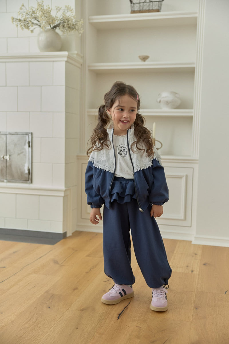 Dalla - Korean Children Fashion - #kidsshorts - Sporty Frill Pants - 6
