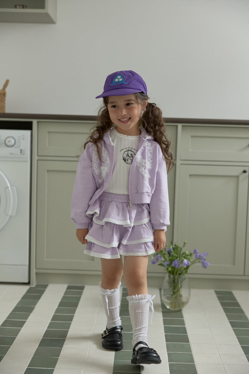 Dalla - Korean Children Fashion - #fashionkids - Sway Ruffle Skort - 4