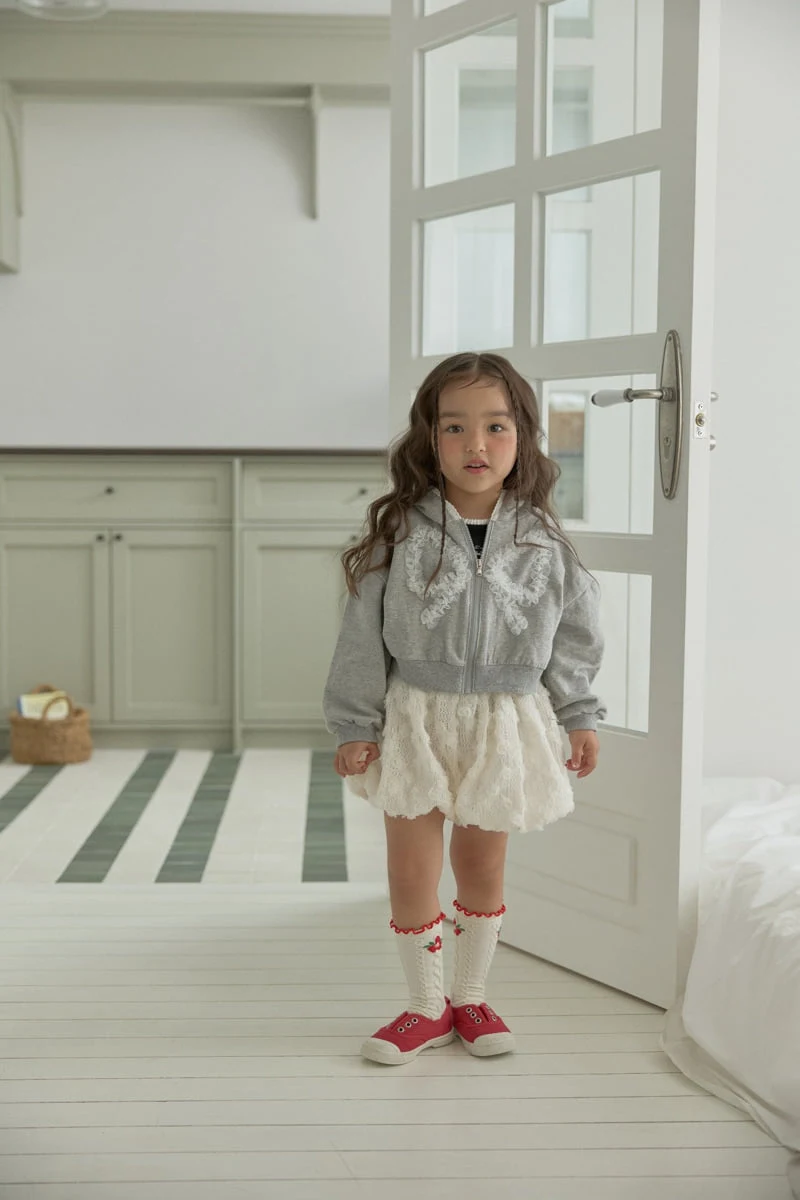 Dalla - Korean Children Fashion - #kidsshorts - Butterfly Splash Hooded Jumper - 6