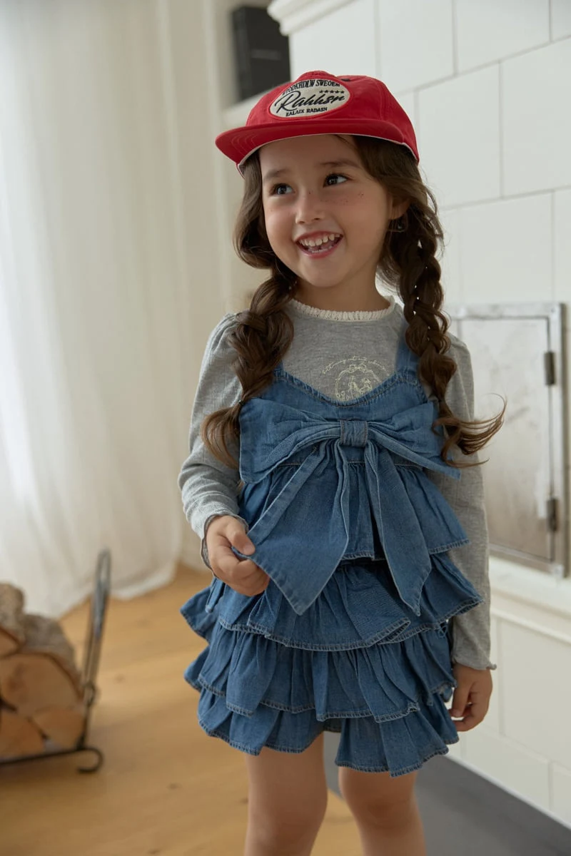 Dalla - Korean Children Fashion - #kidsshorts - Butterfly Bustier - 4