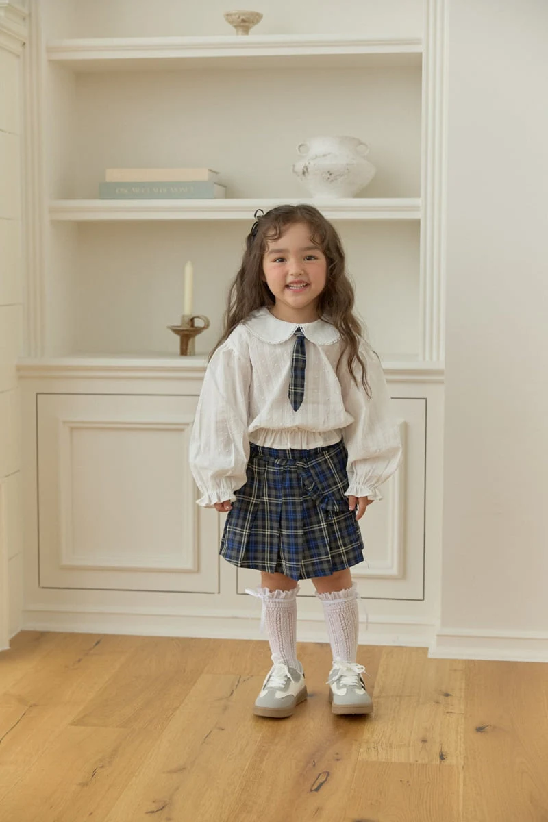 Dalla - Korean Children Fashion - #kidzfashiontrend - Colby Check Wrap Skort - 7