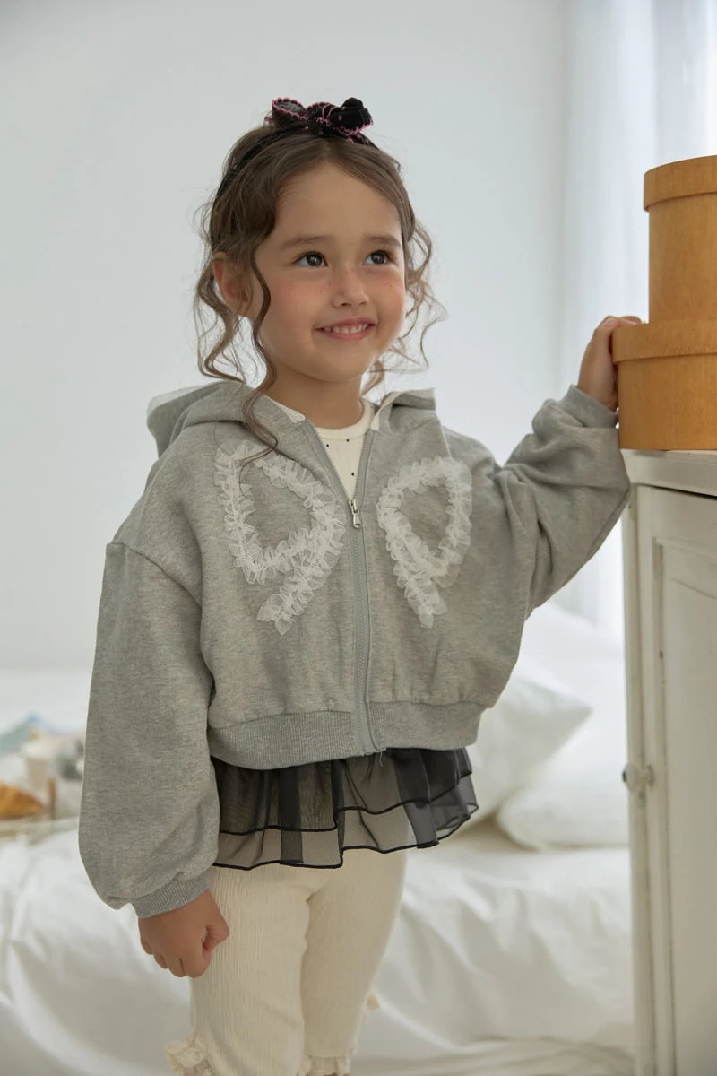 Dalla - Korean Children Fashion - #kidzfashiontrend - Butterfly Splash Hooded Jumper - 8