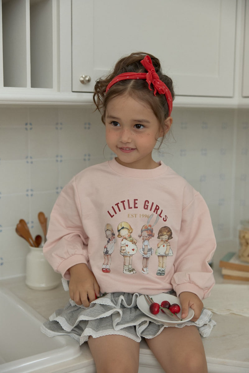 Dalla - Korean Children Fashion - #kidzfashiontrend - Little Girls Sweatshirt - 2