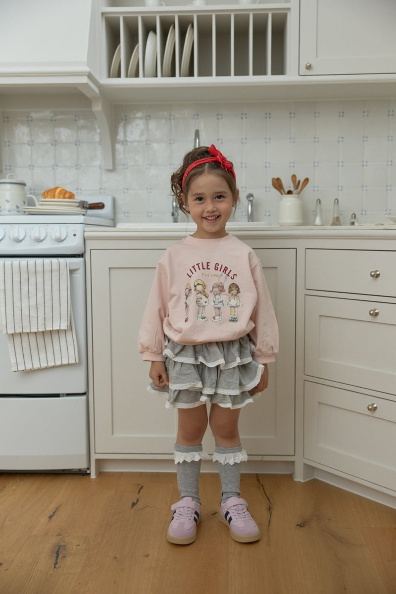 Dalla - Korean Children Fashion - #littlefashionista - Sway Ruffle Skort - 8